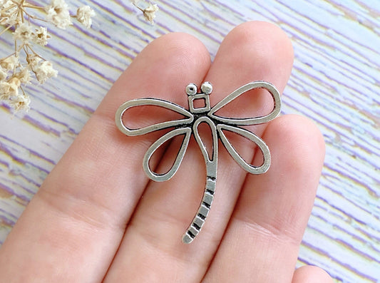 Charm Pendant 2pcs Dragonfly Charms Necklace Components Vialysa