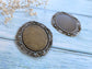 Charm Pendant 3pcs Vintage Cabochon Tray Jewelry Connectors Vialysa