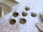 Charm Pendant 4pcs Miniature Clock Charms Doll House Decor Vialysa