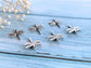 Charm Pendant 5pcs Vintage Dragonfly Components for Crafts Vialysa