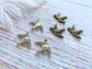 Charm Pendant Dove Bird Pendants Jewelry Connectors Vialysa