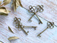 Charm Pendant Key Embellishments for DIY Craft Supplies Vialysa