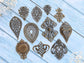 Filigree 11pcs Set Metal Jewelry Making Embellishments Vialysa