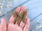 Filigree 2pcs Butterfly Patterns for Assemblage Work Vialysa