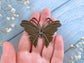 Filigree 2pcs Vintage Butterfly Decorative Hangings Vialysa
