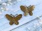Filigree 4pcs Butterfly Focals Mixed Media Art Supplies Vialysa