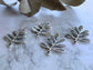 Filigree Metal Leaf Embellishment for Jewelry Making Vialysa
